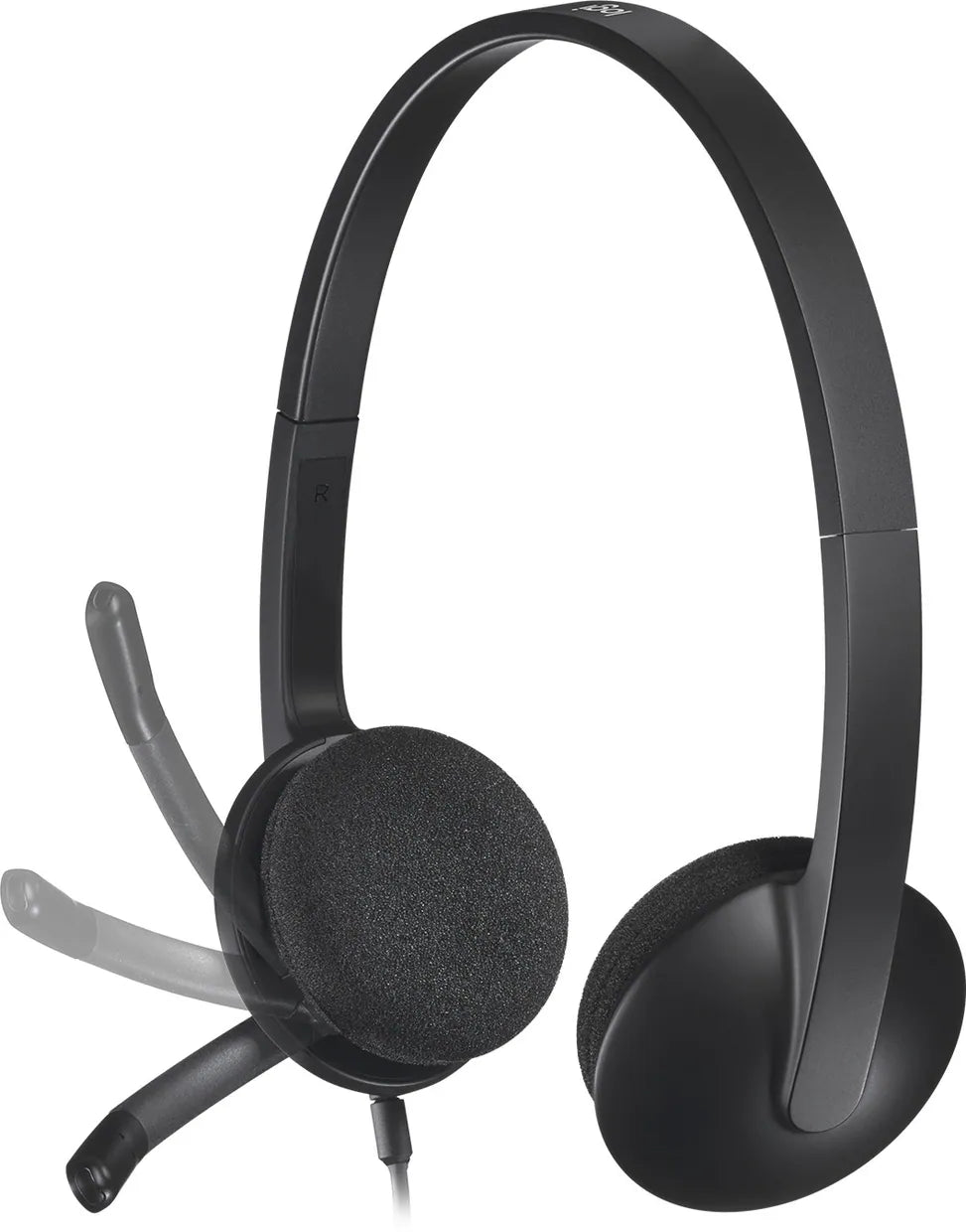 Casque Logitech H111 pour PC avec microphone anti-parasite - USB