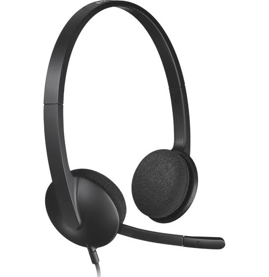 Casque Logitech H111 pour PC avec microphone anti-parasite - USB